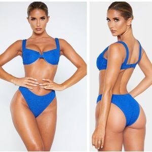 Pretty Little Thing Crinkle Bikini